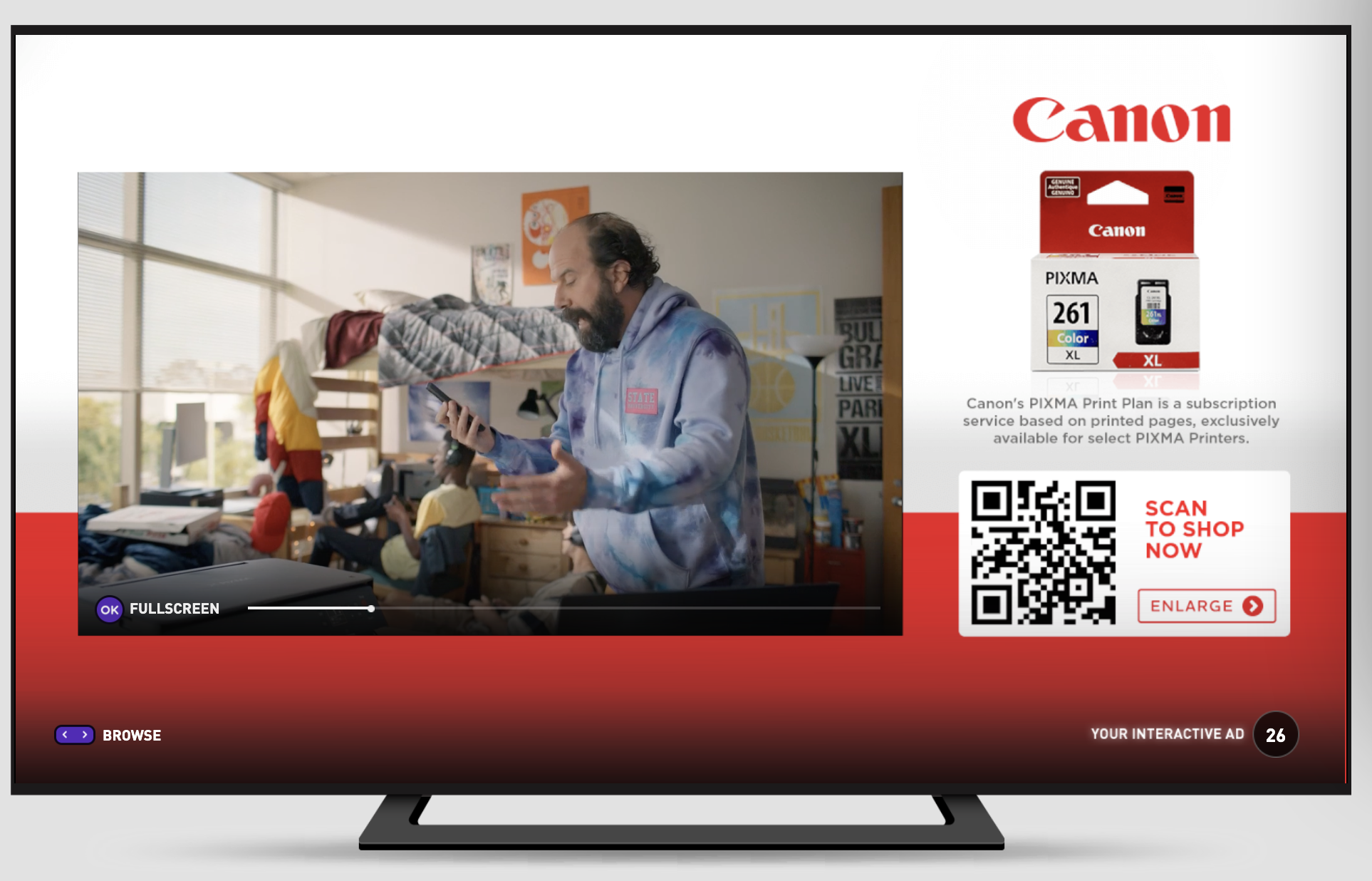Canon Interactive Ad