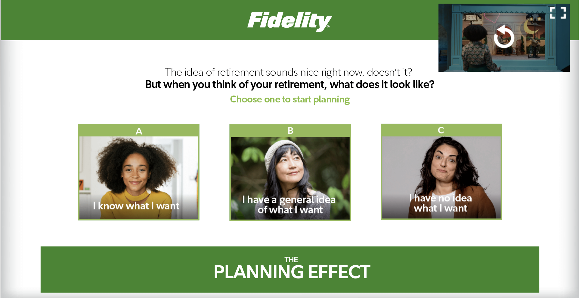 Fidelity Ad Content Collections