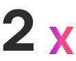 2x data icon
