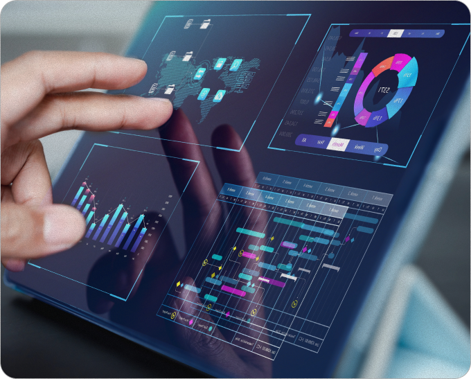 Data measurement on tablet