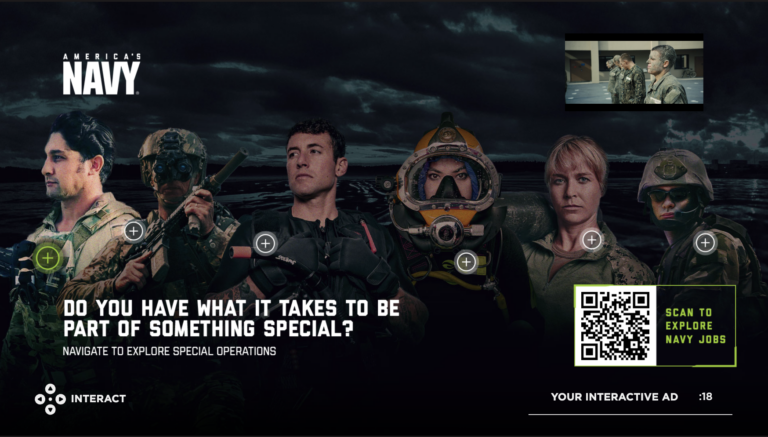 America's Navy ad experience
