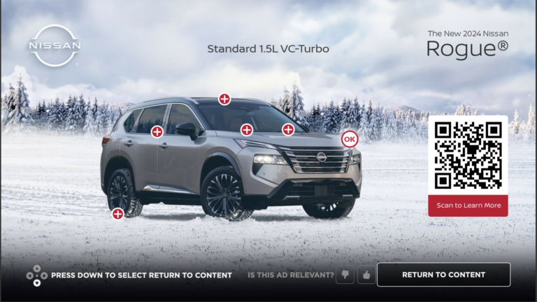 Nissan ad experience