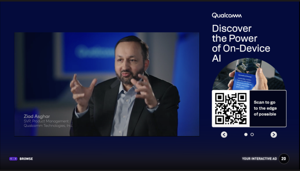 Qualcomm ad experience