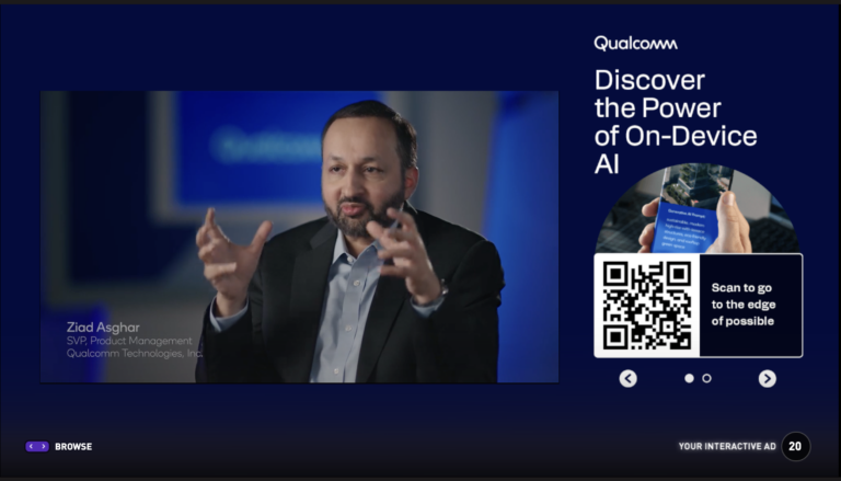 Qualcomm ad experience